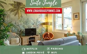 Suite Jungle - Jardin + Jacuzzi + Parking - Le Manoir Aux Pommes